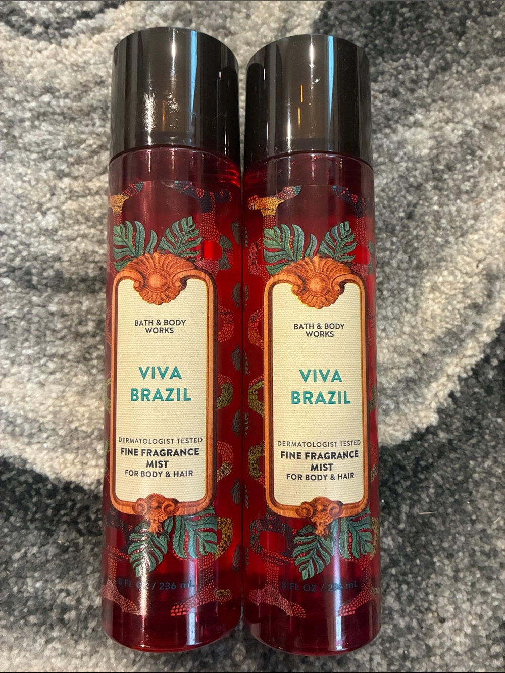 Bath & Body Works Viva Brazil Fine Fragrance Mist Set Guava Maracuja Coconut NWT